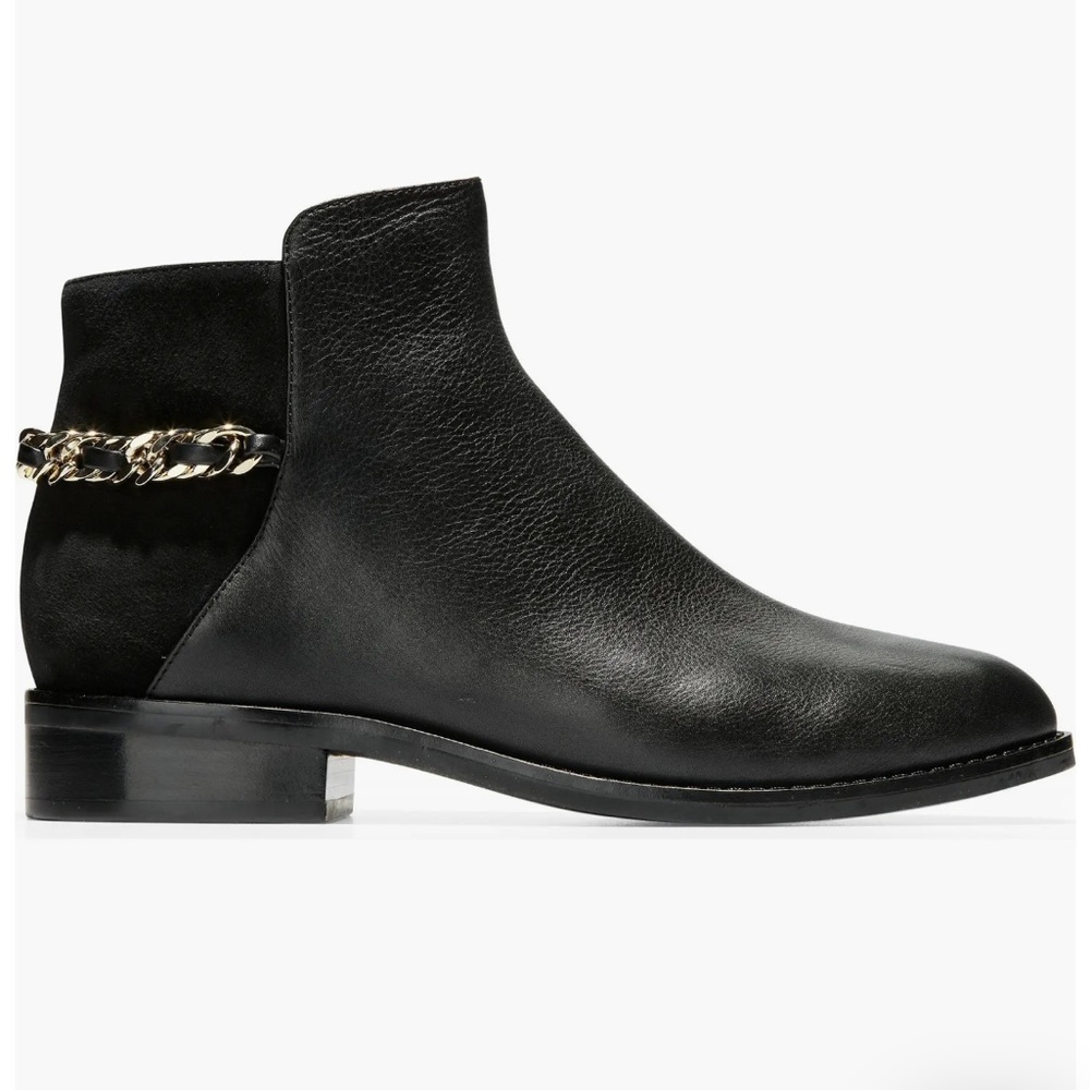 Cole Haan Idina Black Ankle Booties